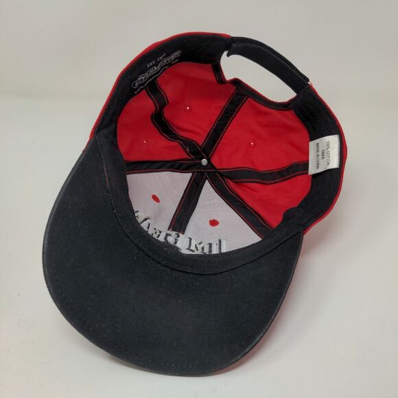 Drink Smart Mens Strapback Jim Beam Racing Hat Robby Gordon Motorsports Red OSFA - Picture 11 of 14